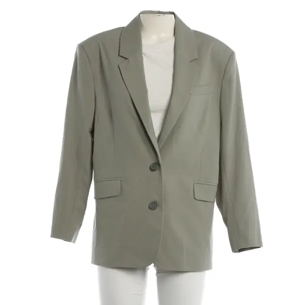 Blazer, in Grigio chiaro, Poliestere, Vintage americano