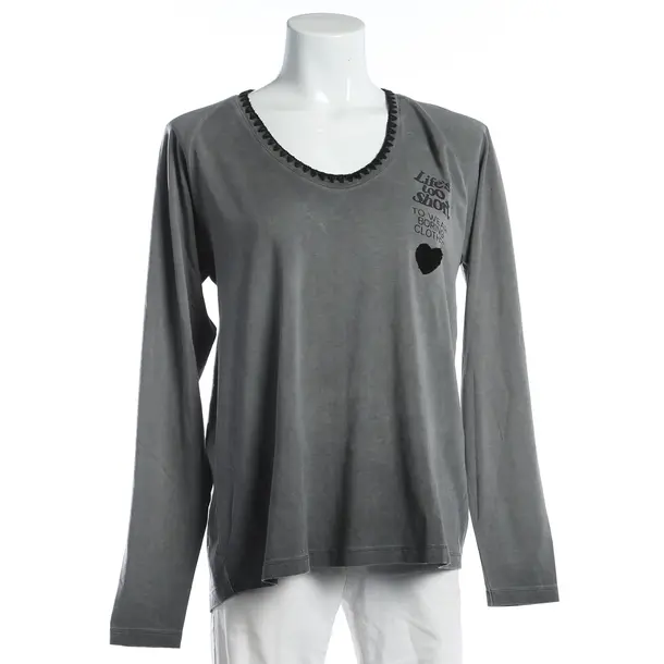 Manica lunga, in Grigio, Cotone, Grazia