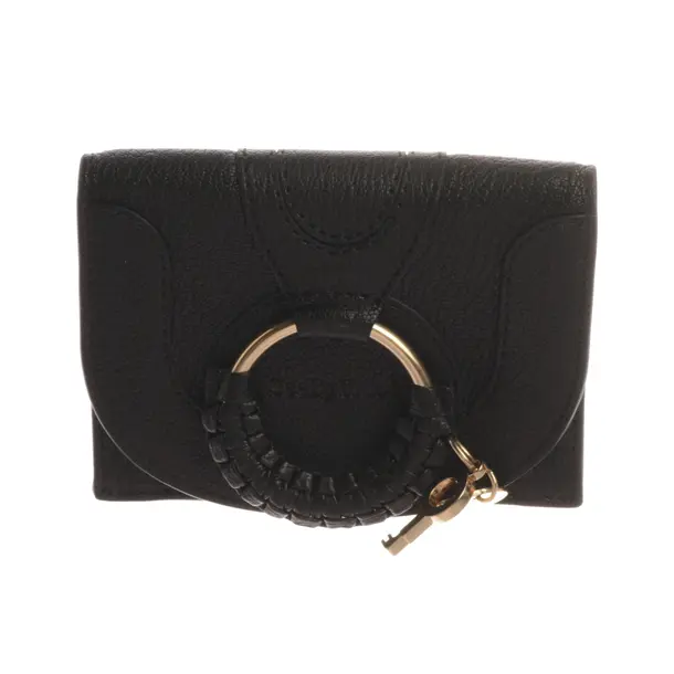 Geldbörse, in Schwarz, Leder, See by Chloé