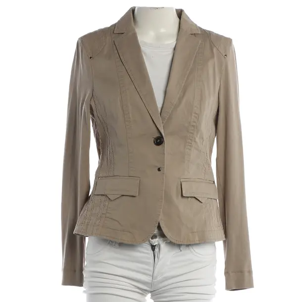Blazer, in Light Brown, Cotton, Marc Cain Sports
