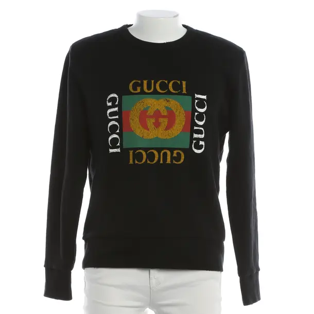 Sweatshirt, in Black, Cotton, Gucci