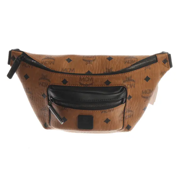 Bum Bag, in Light Brown, Leather, MCM