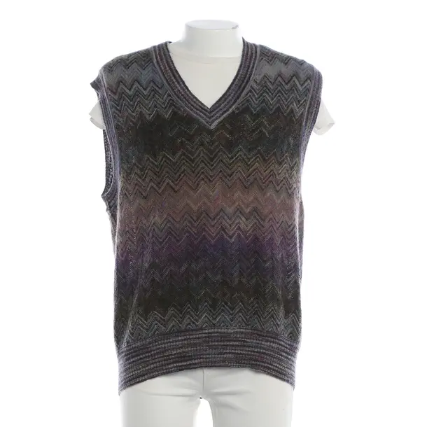 Sweater Vest, in Multicolored, Wool, Missoni