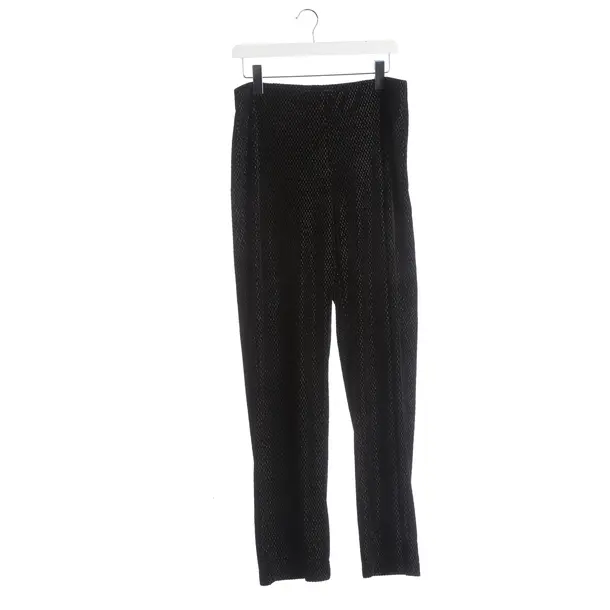Pants, in Black, Polyester, Raffaello Rossi