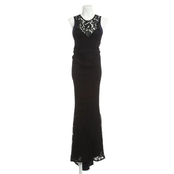 Cocktailkleid, in Schwarz, Baumwolle, Galvan London