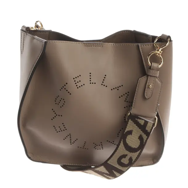 Shoulder Bag, in Gray, Polyamide, Stella McCartney