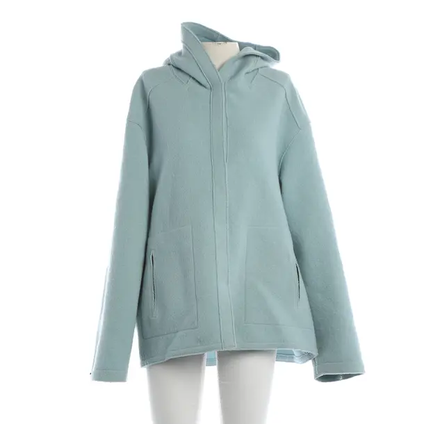 Übergangsjacke, in Hellblau, Wolle, Frauenschuh