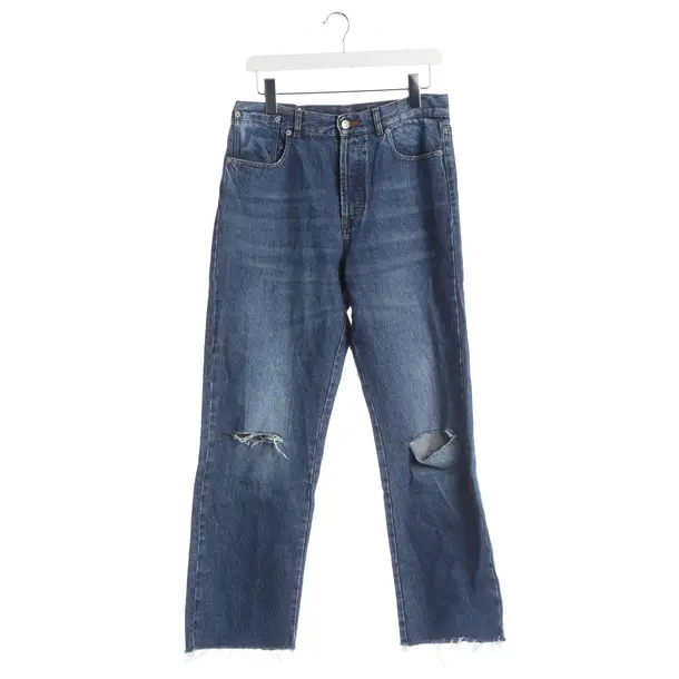 Jeans Straight Fit, in Blau, Baumwolle, Dries van Noten