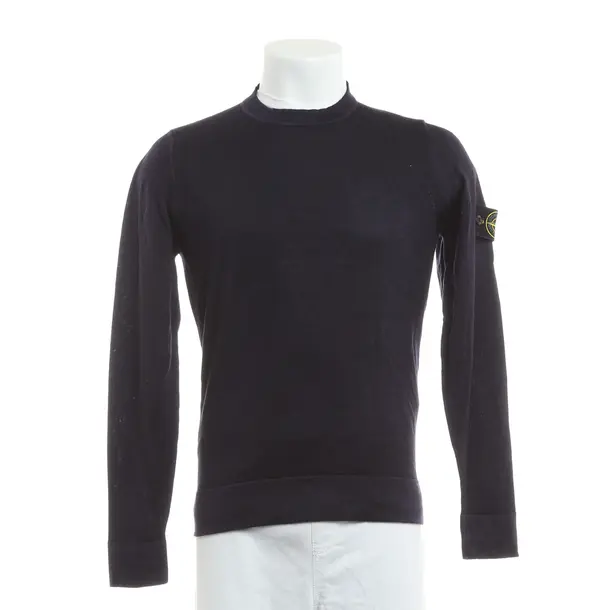 Jumper, in Navy, Wool, Stone Island