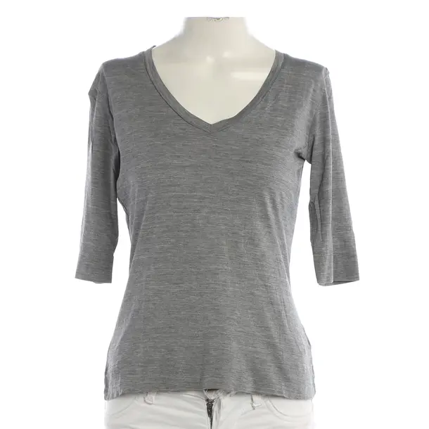 Longsleeve, in Grau, Seide, Windsor