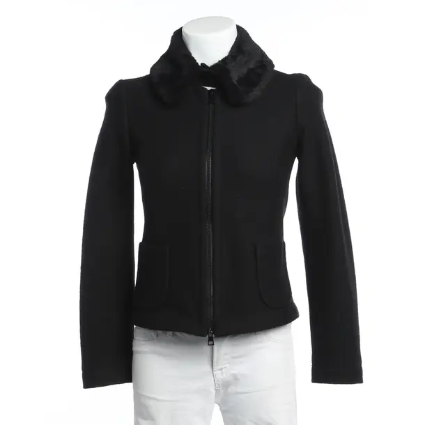 Übergangsjacke, in Schwarz, Wolle, Marc Cain
