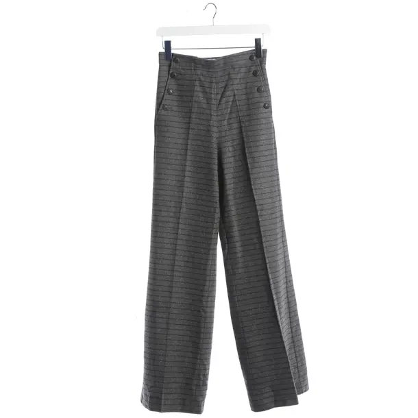 Hose, in Grau, Wolle, Max Mara