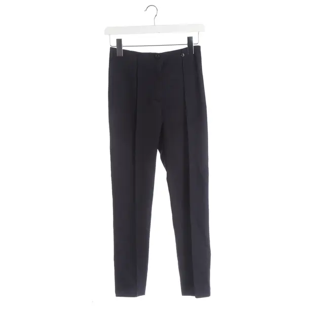 Pants, in Navy, Viscose, Marc Cain