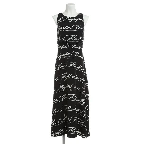 Dress, in Black, Polyester, Karl Lagerfeld