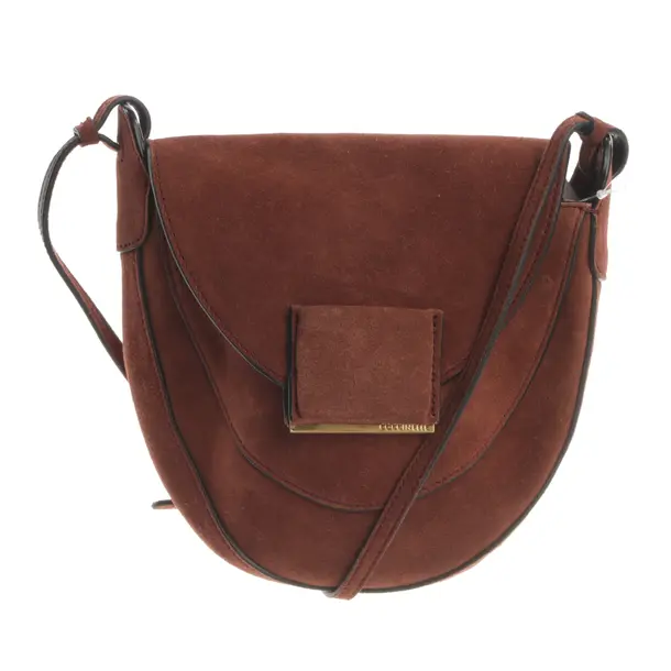 Schultertasche, in Braun, Leder, Coccinelle