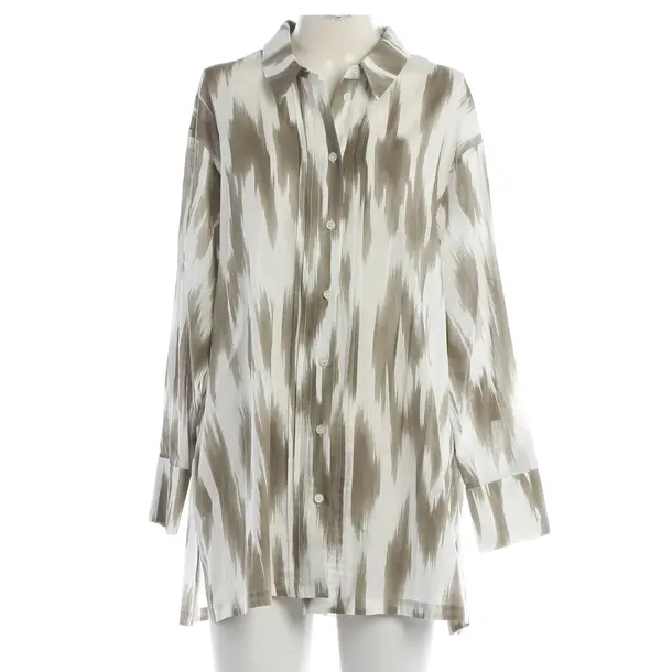 Blouse, in White, Cotton, Riani
