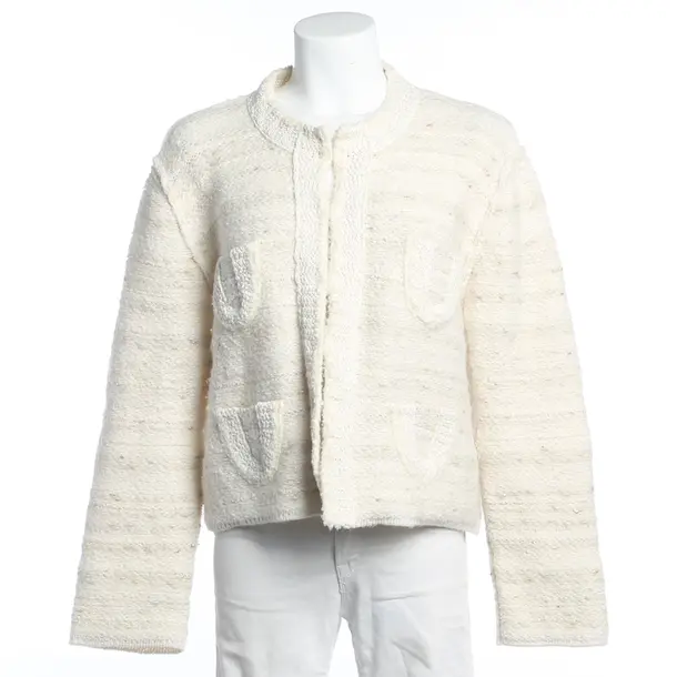 Strickjacke, in Cream, Wolle, Dorothee Schumacher