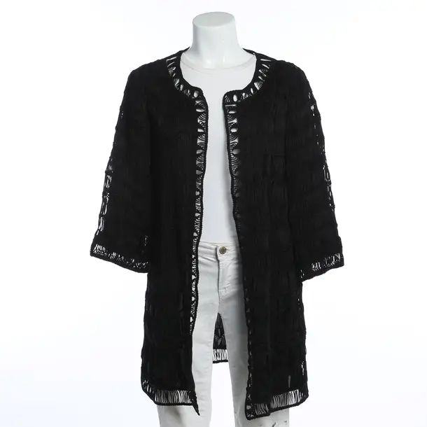 Sommermantel, in Schwarz, Baumwolle, Diane von Furstenberg