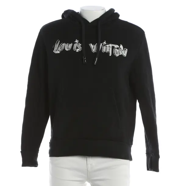 Hoodie, in Black, Cotton, Louis Vuitton