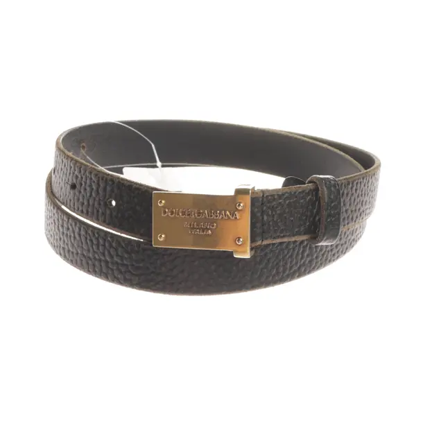Cinture, in Nero, Pelle, Dolce e Gabbana
