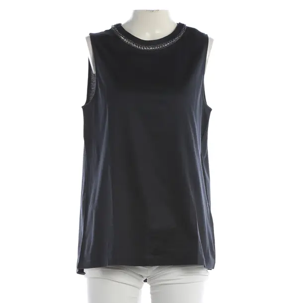 Top, in Navy, Cotton, Dorothee Schumacher