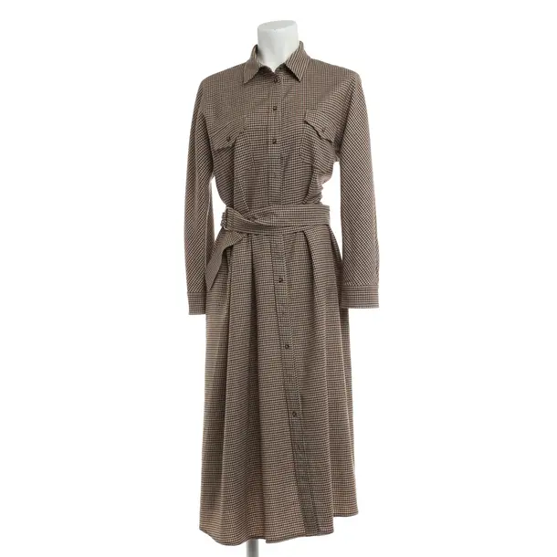 Dress, in Dark Brown, Wool, Max Mara