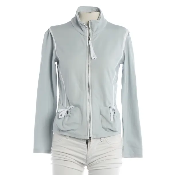 Sweatjacke, in Hellgrau, Baumwolle, Marc Cain Sports