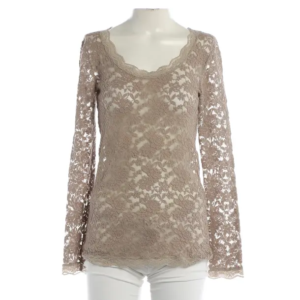 Longsleeve, in Hellbraun, Baumwolle, Marc Cain