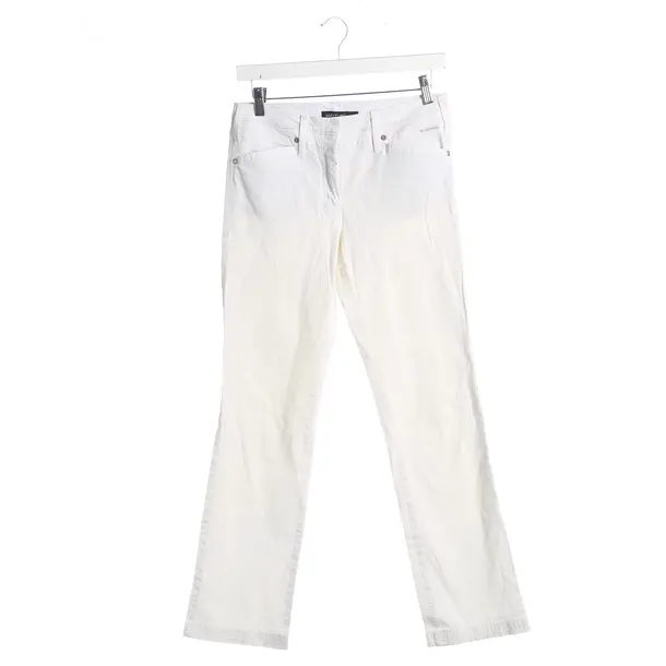 Pants, in White, Cotton, Marc Cain Sports