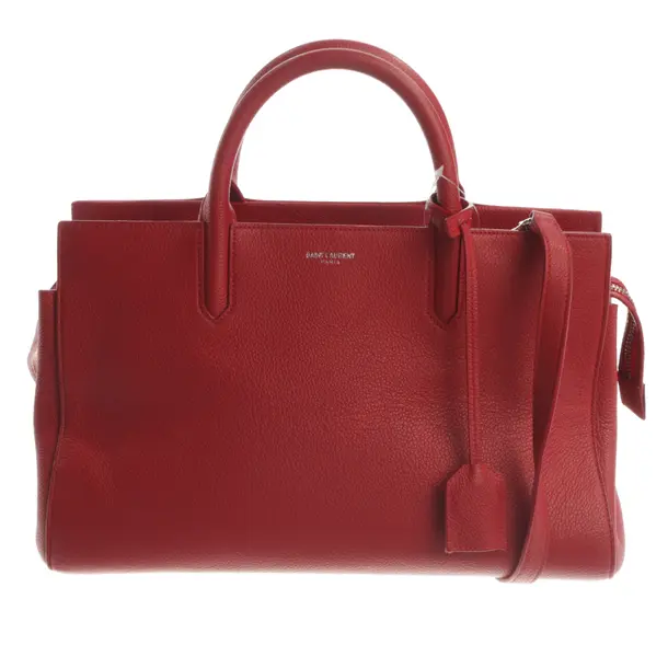 Borsetta, in Rosso, Pelle, Saint Laurent