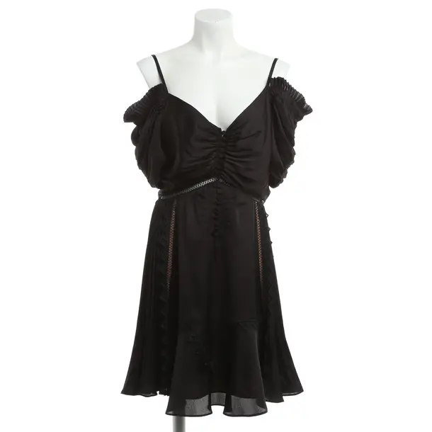 Cocktailkleid, in Schwarz, Polyester, self-portrait