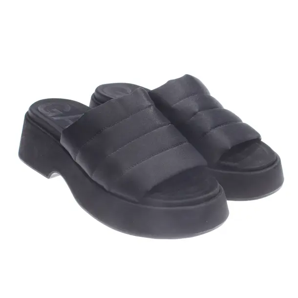 Plateausandalen, in Schwarz, Ganni