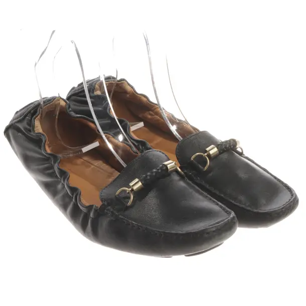 Loafers, in Black, Hugo Boss