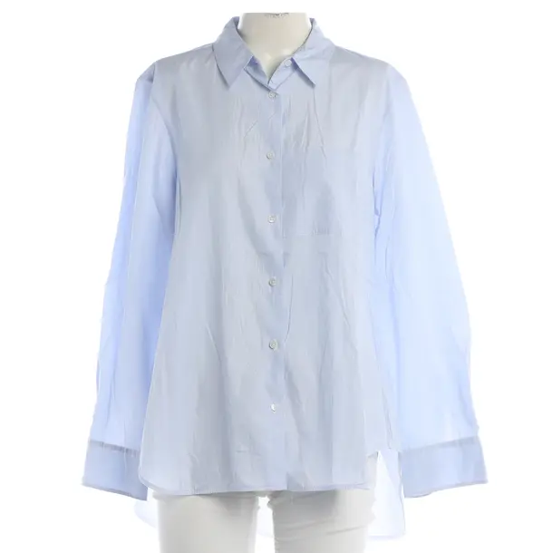 Blouse, in White, Cotton, Lis Lareida