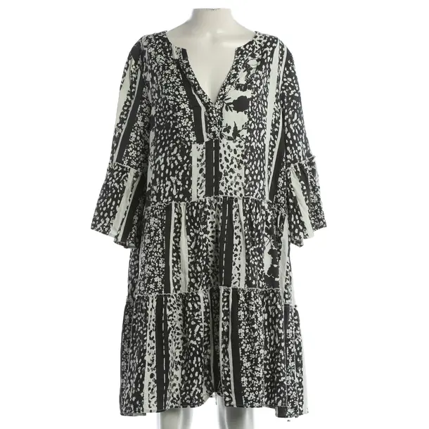 Dress, in Black, Linen, Mrs & Hugs