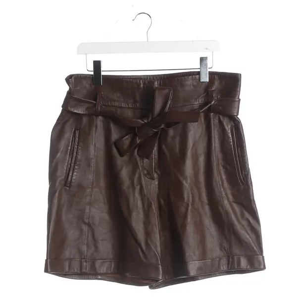 Shorts, in Brown, Leather, Dorothee Schumacher