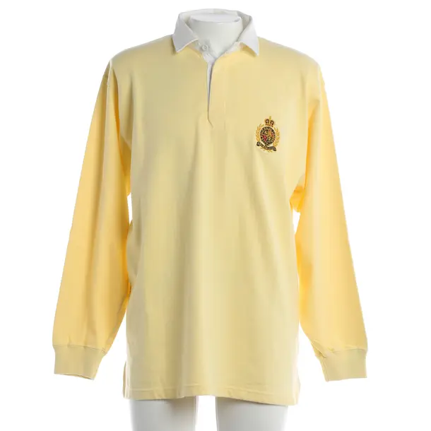 Long Sleeve Shirt, in Yellow, Cotton, Polo Ralph Lauren