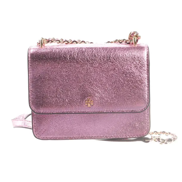 Abendtasche, in Rosa, Leder, Tory Burch