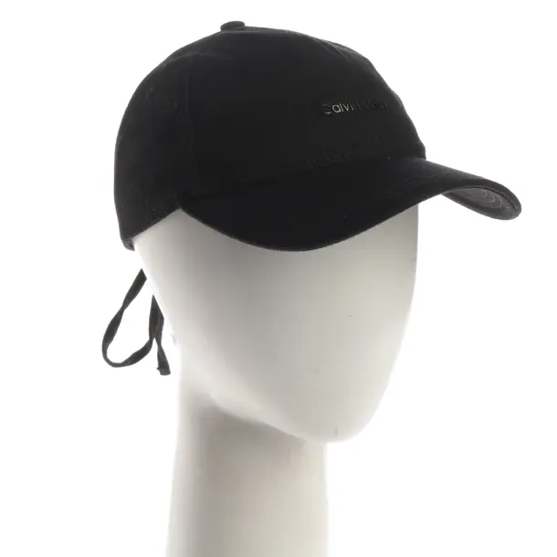 Beanie, in Black, Cotton, Calvin Klein