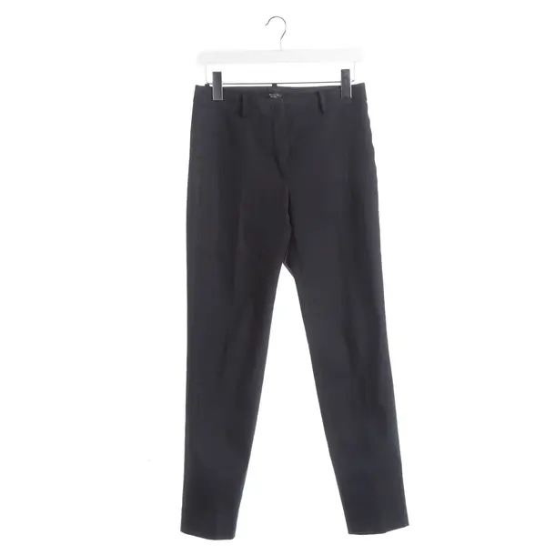Pants, in Navy, Cotton, Max Mara