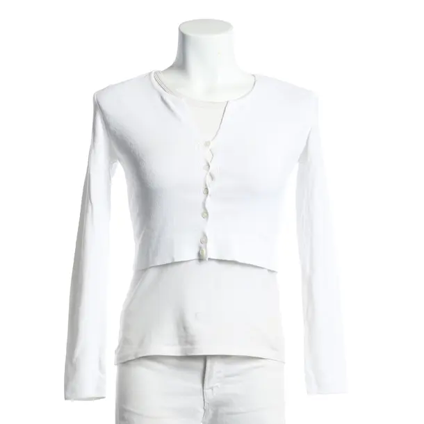 Cardigan, in White, Viscose, Marc Cain
