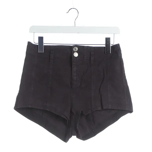 Shorts, in Dunkellila, Leinen, Isabel Marant