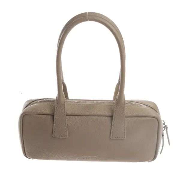 Shoulder Bag, in Gray, Leather, Staud