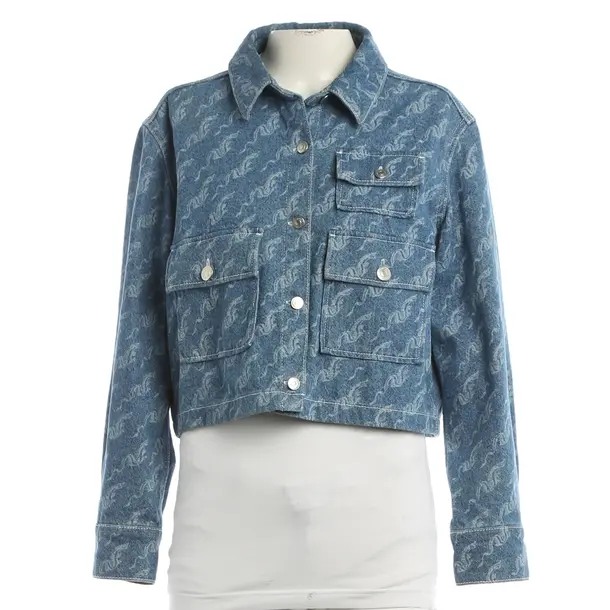 Summer Jacket, in Blue, Cotton, Maje