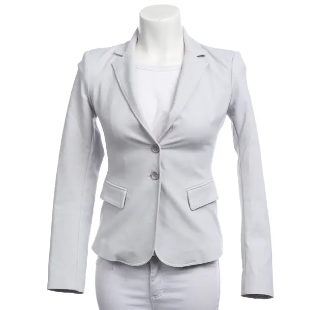 Blazer, in Light Gray, Cotton, Patrizia Pepe