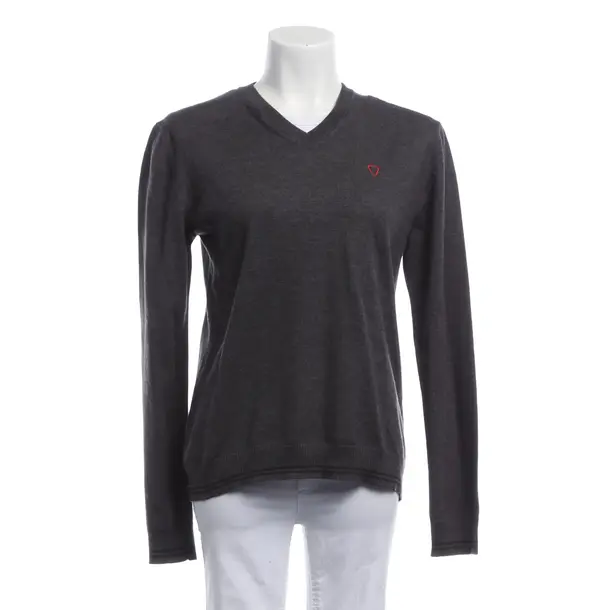 Wool Jumper, in Dark Gray, Wool, Strellson