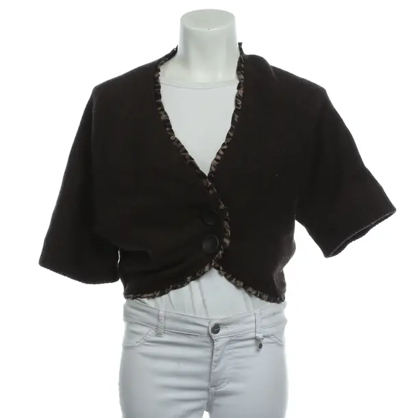 Cardigan, in Brown, Wool, Marc Cain