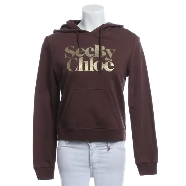 Hoodie, in Brown, Cotton, See by Chloé