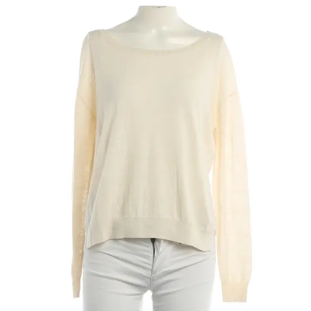 Jumper, in Cream, Cotton, Closed