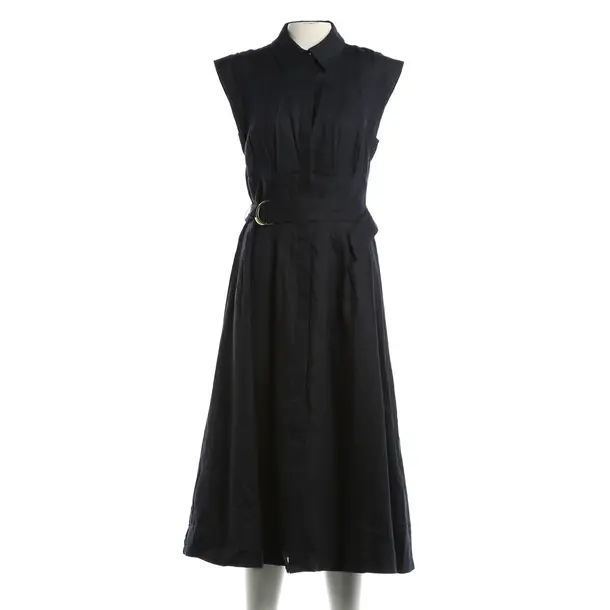 Dress, in Navy, Linen, Veronica Beard
